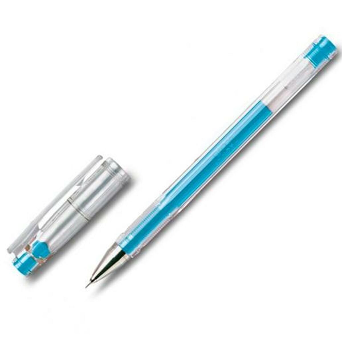Stylo gel Pilot G-TEC C4 Bleu Bleu clair 0,2 mm (12 Unités)