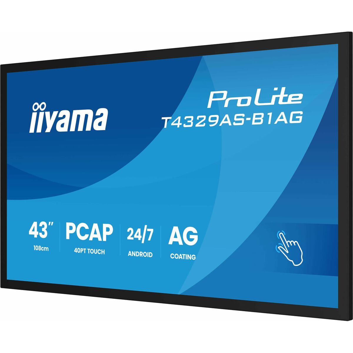 Moniteur Videowall Iiyama T4329AS-B1AG 4K Ultra HD 43"