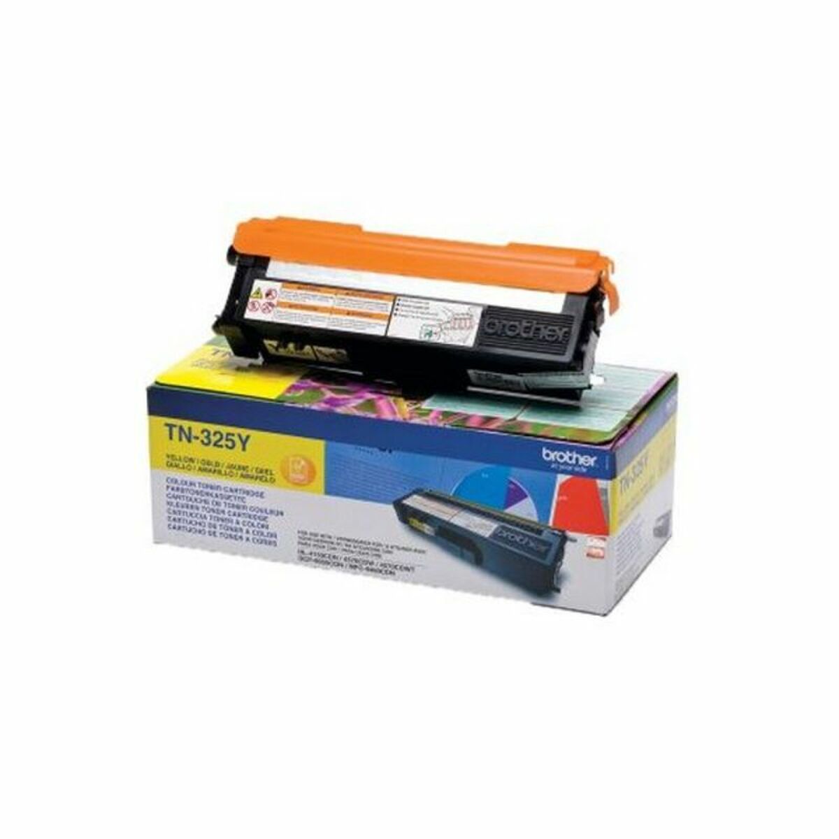 Toner original Brother TN325Y Jaune