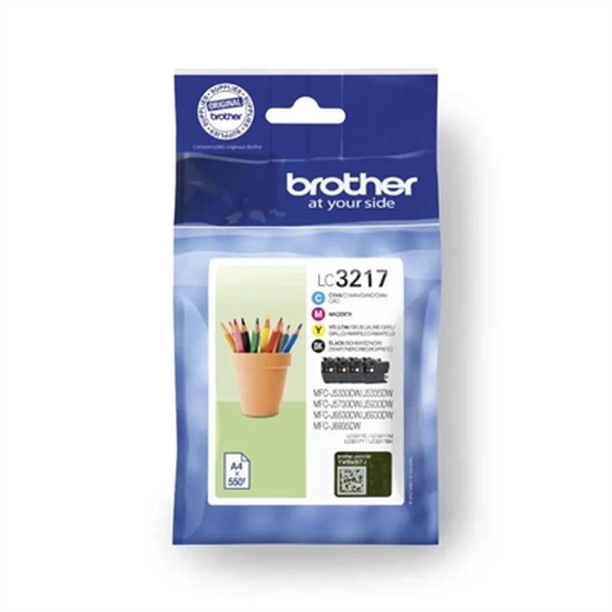 Cartouche d'encre originale Brother LC3217VAL Multicouleur