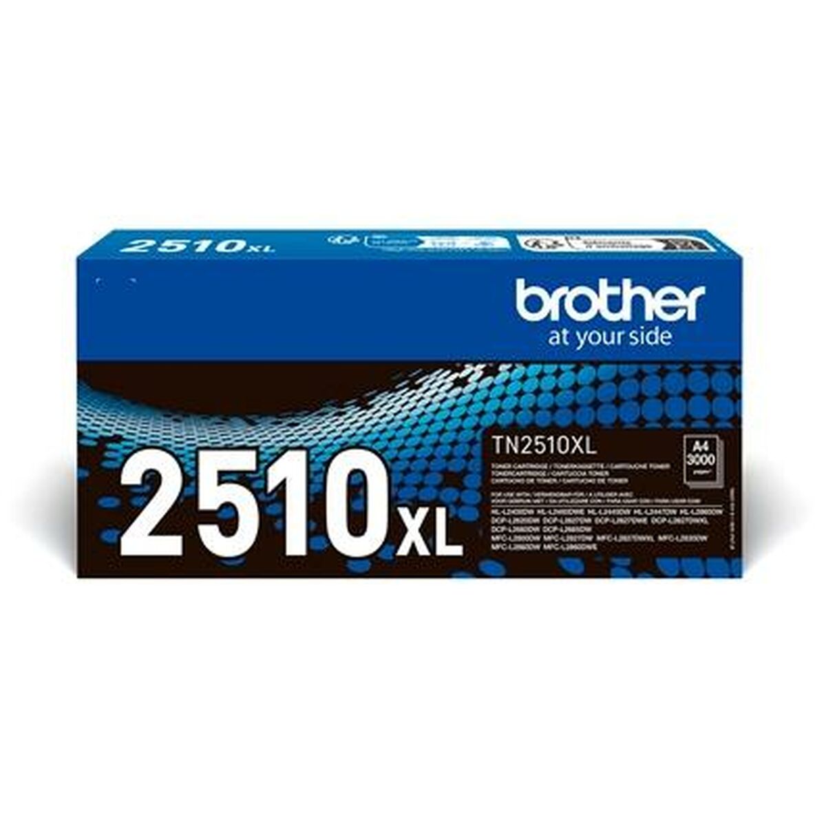 Toner original Brother HLL2400DW HLL2445DW DCPL2620DW DCPL2627DWXL DCPL26 Noir (3 Unités)