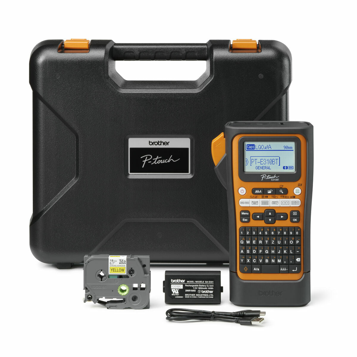 Etiqueteuse Portable Electrique Brother PTE310BTVP 180 x 180 dpi