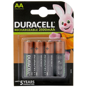 Piles Rechargeables DURACELL HR06 1,5 V