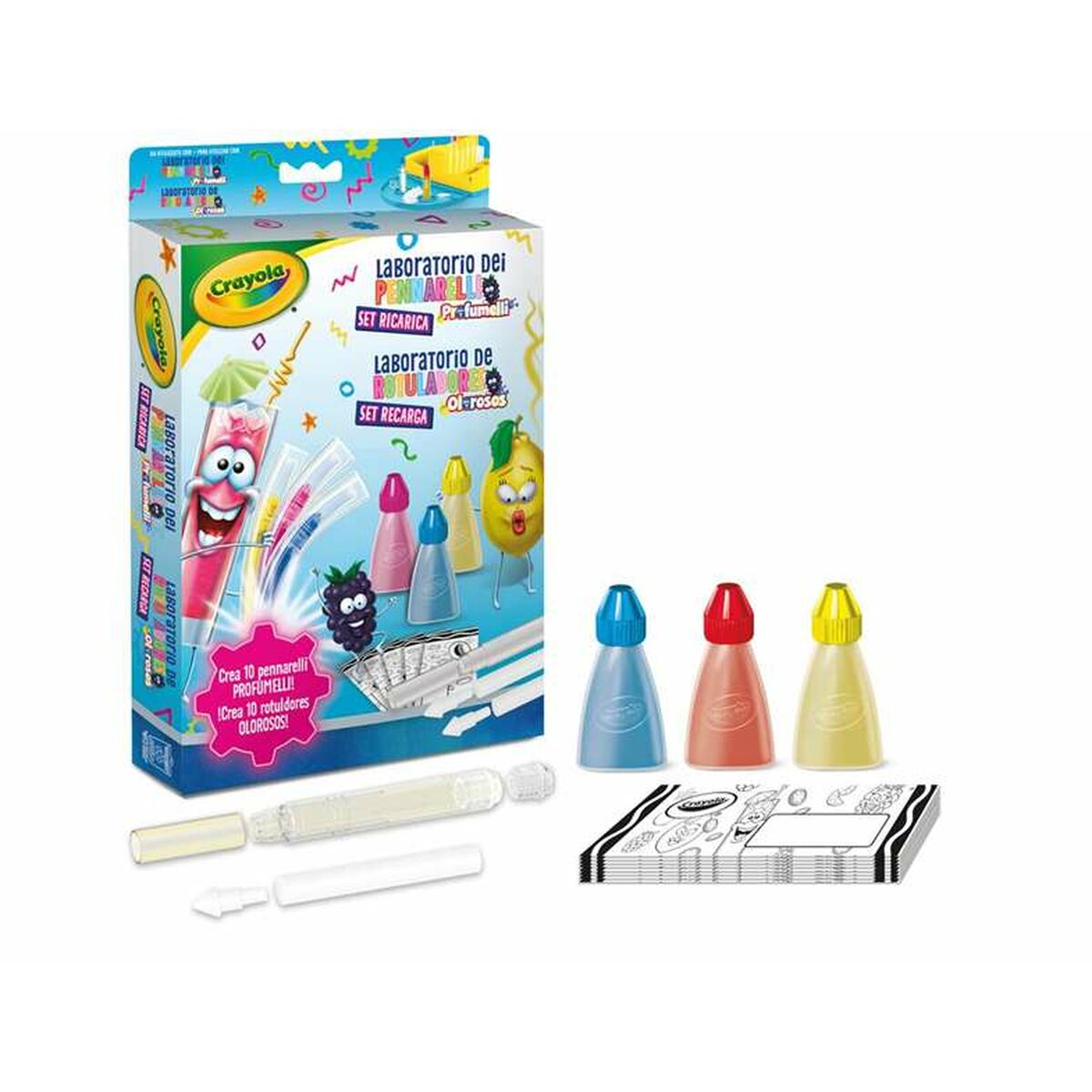 Ensemble de Marqueurs Crayola Plastique Multicouleur Neón
