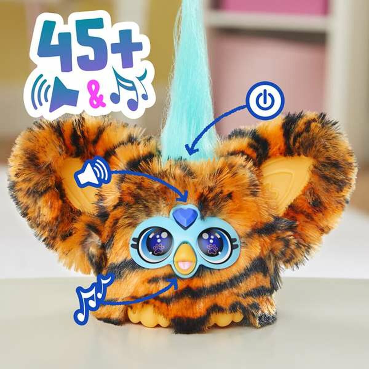 Peluche musicale Hasbro Furby Furblets 12 cm