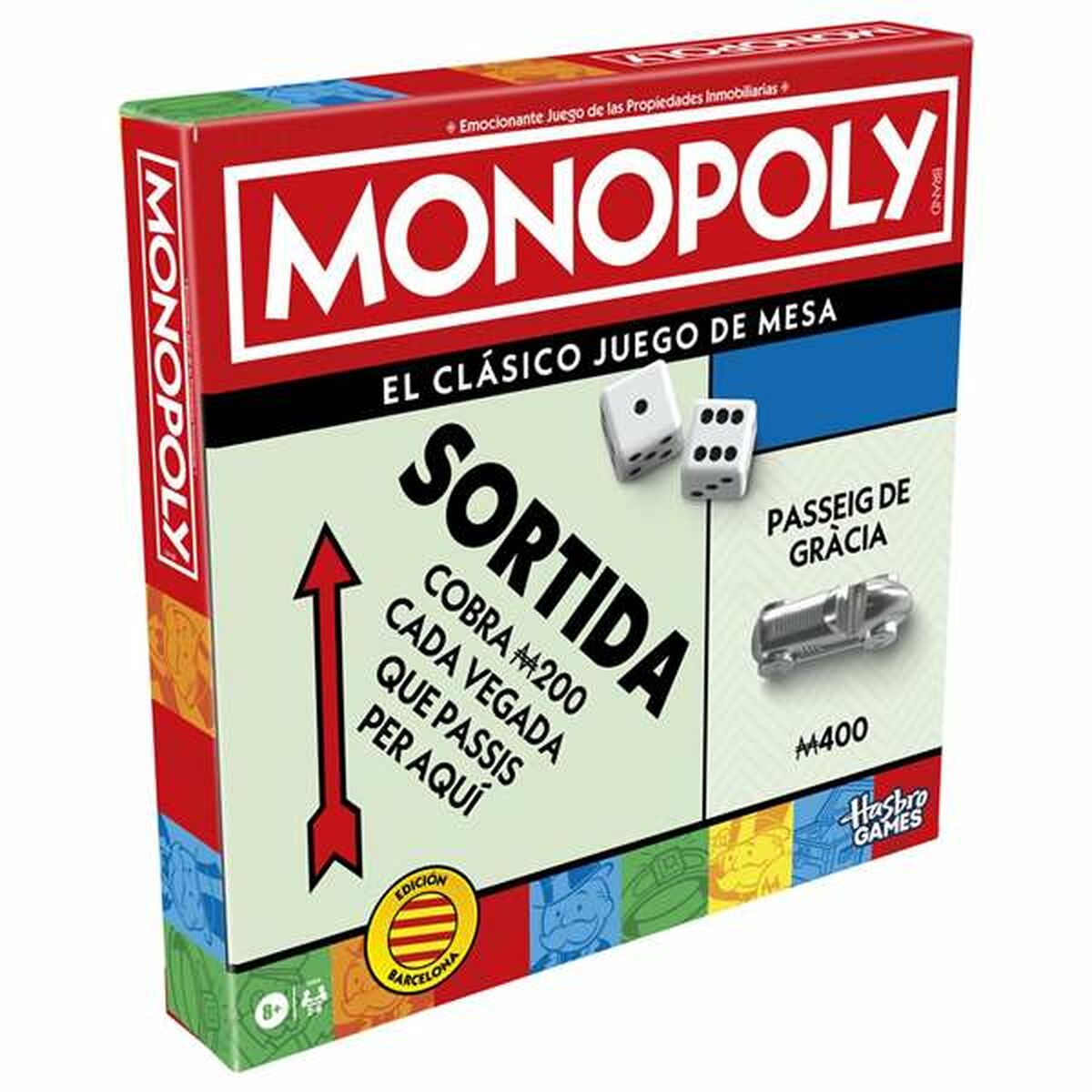 Jouet Educatif Hasbro Monopoly Barcelona