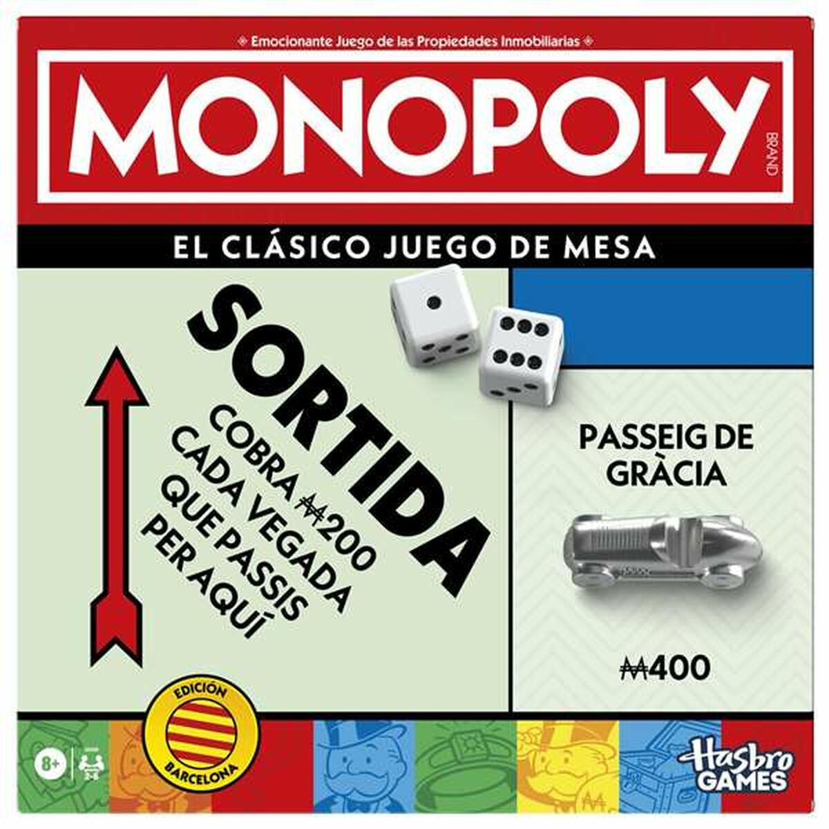 Jouet Educatif Hasbro Monopoly Barcelona