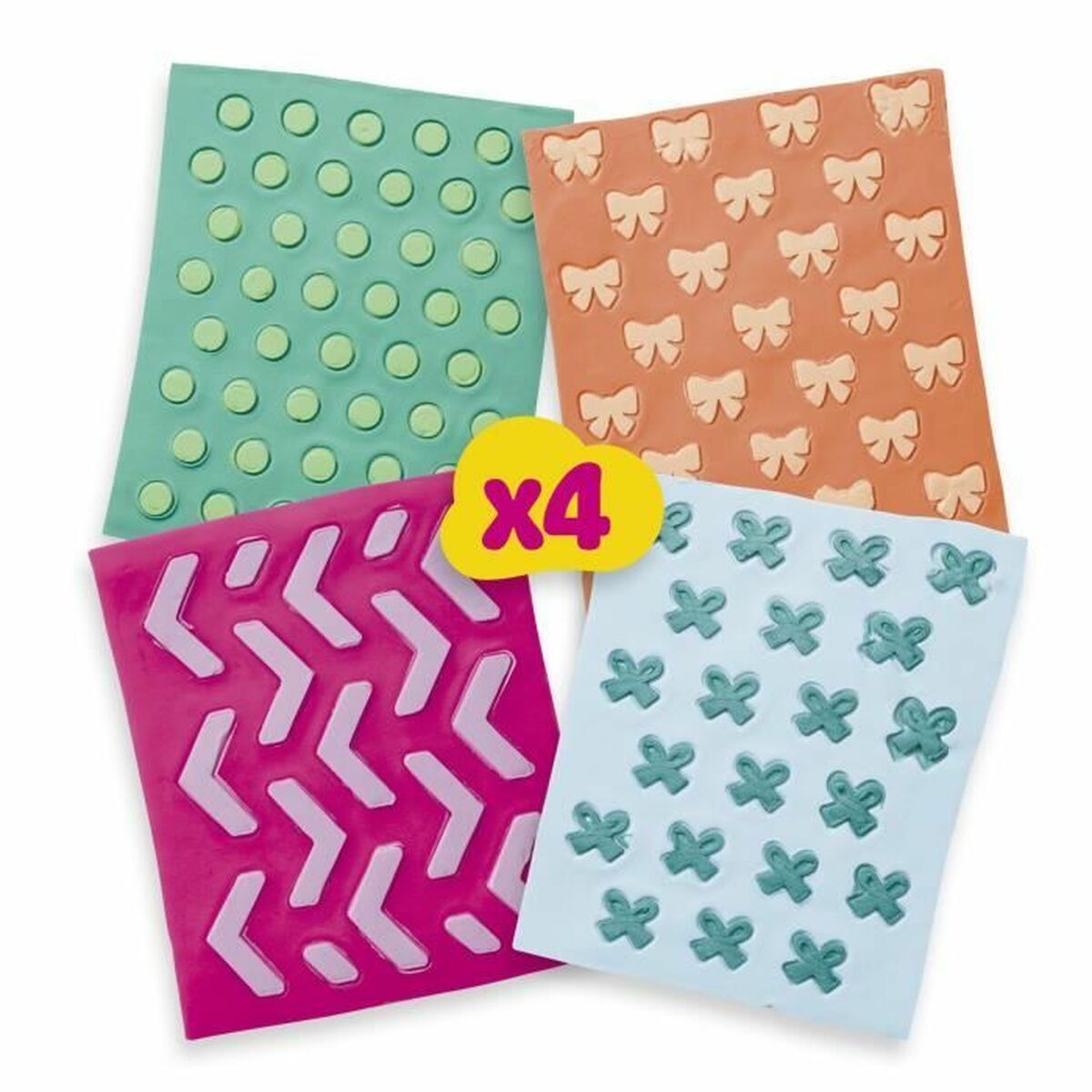 Pâte à modeler en argile Play-Doh BArbie Pearls & Bows Multicouleur