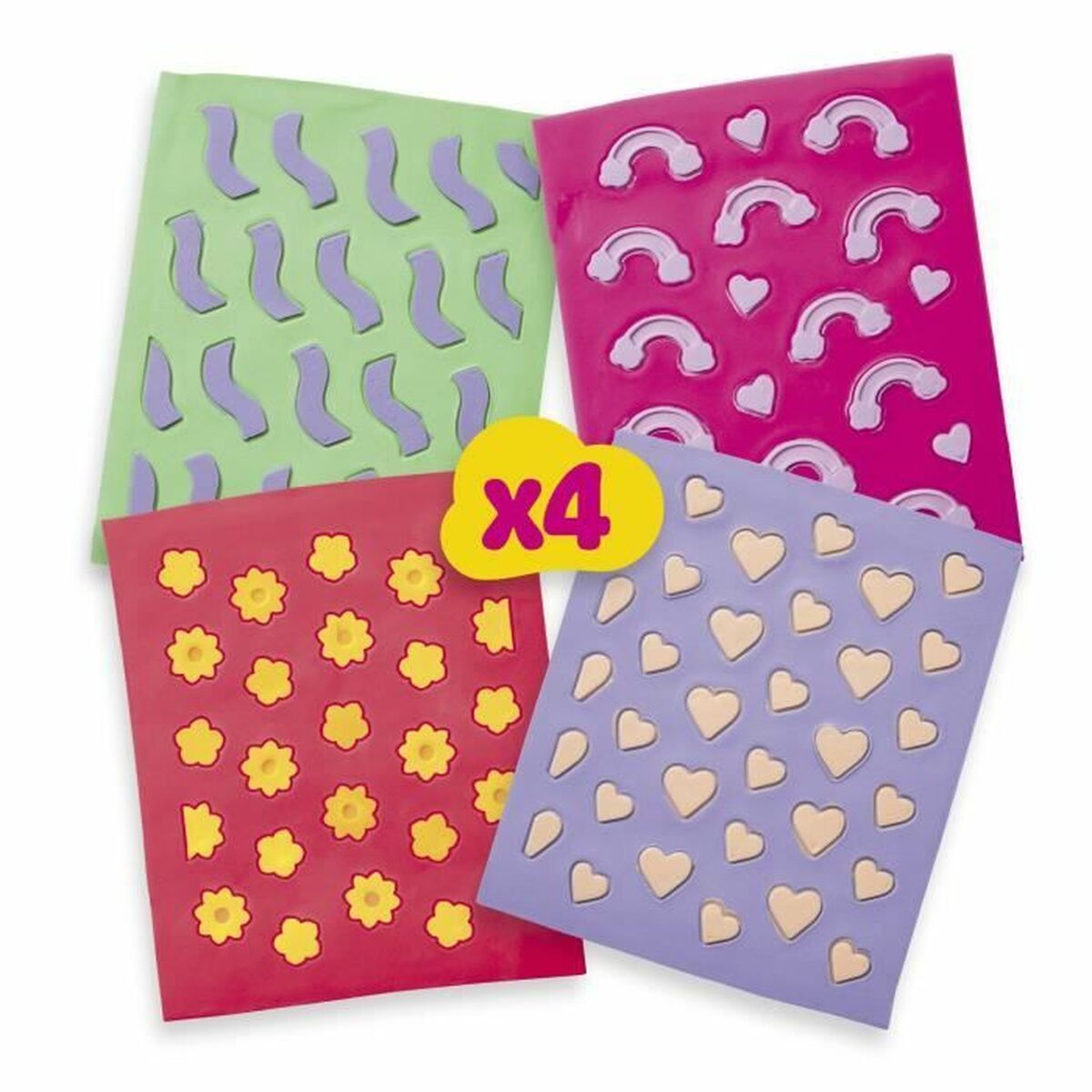 Pâte à modeler en argile Play-Doh Barbie FLowers & Florals Multicouleur