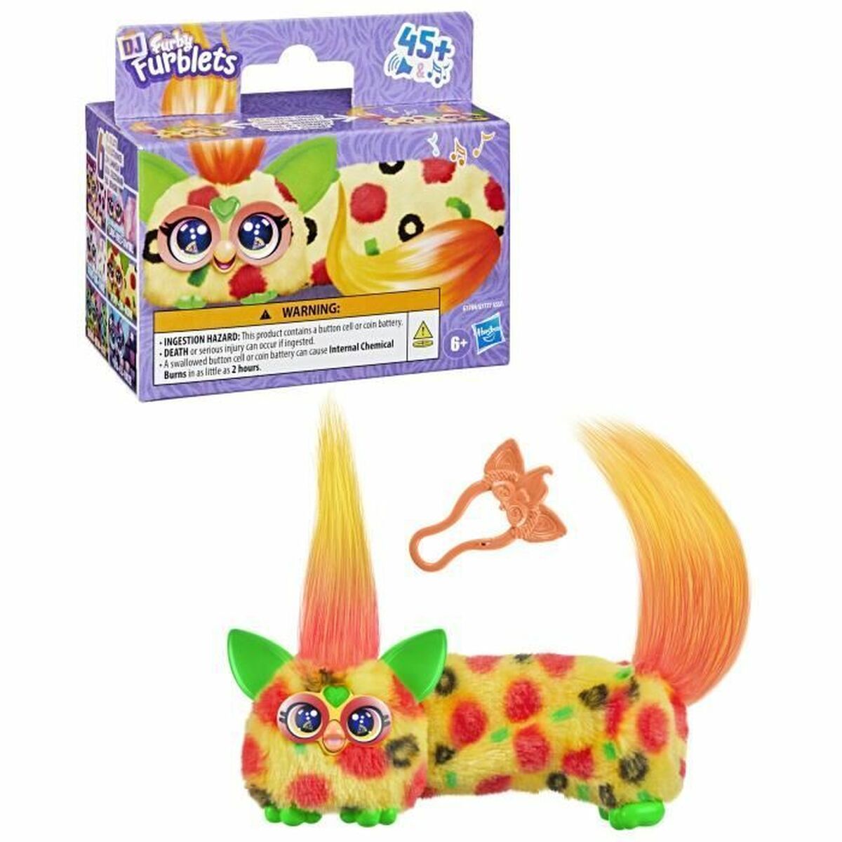 Jouet Peluche Hasbro Rouge Plastique