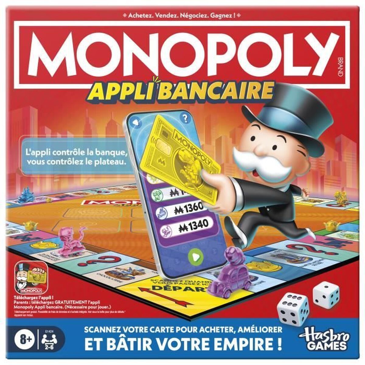 Jeu de société Monopoly Monopoly Appli Bancaire