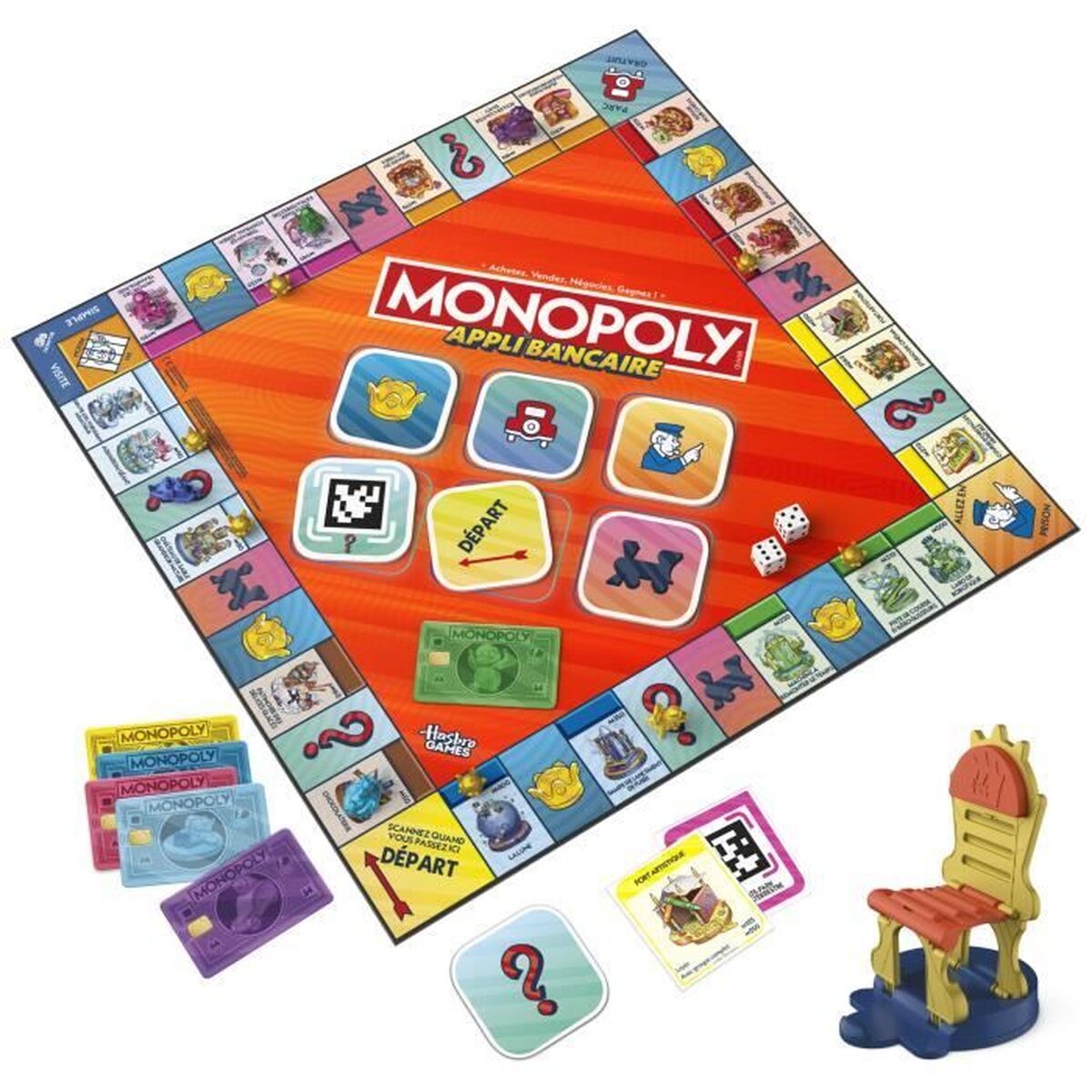 Jeu de société Monopoly Monopoly Appli Bancaire