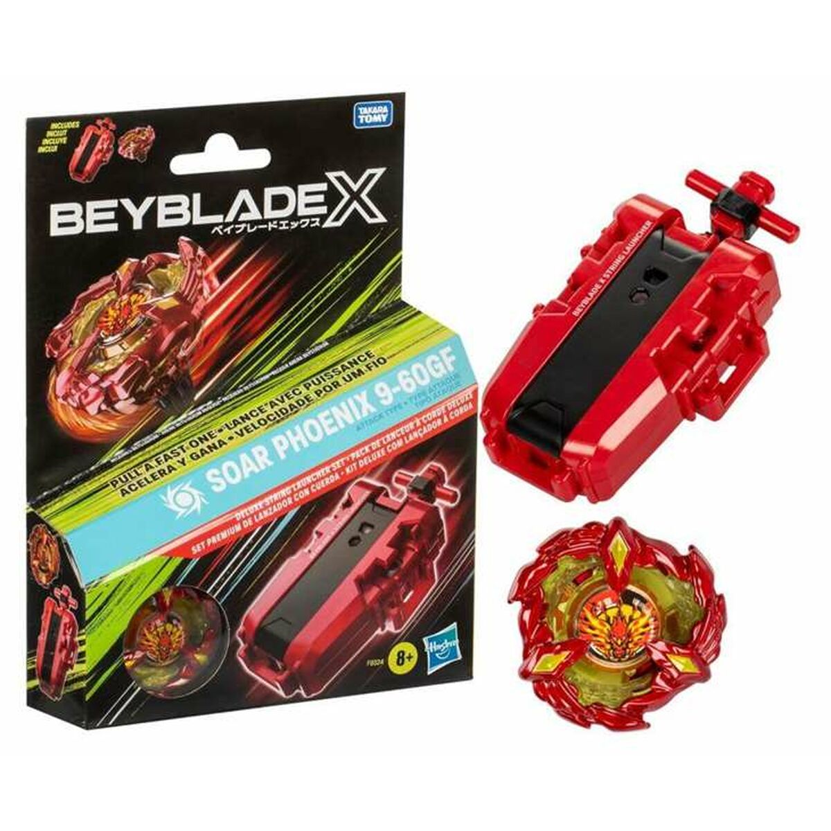 Toupie Hasbro BeybladeX Rouge