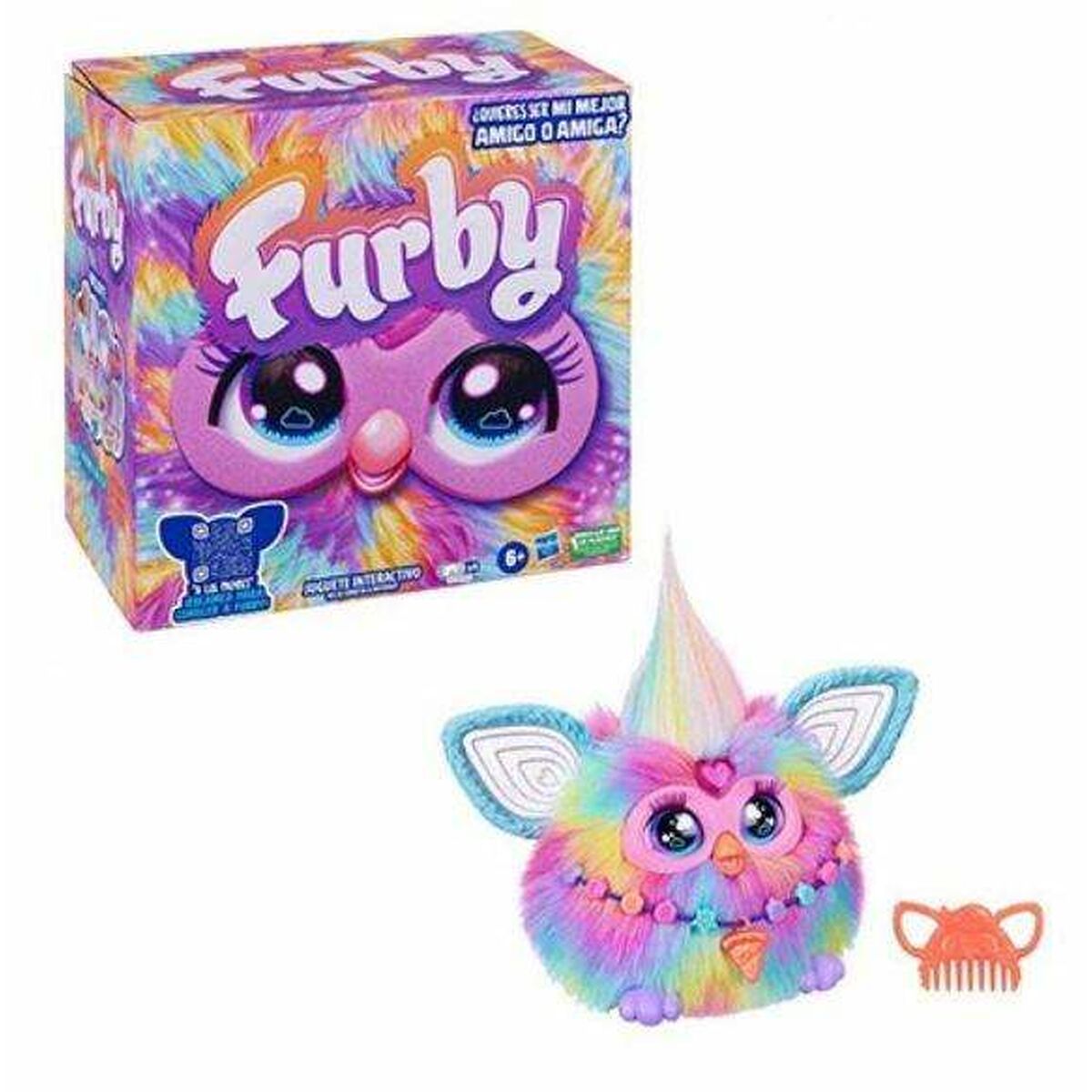 Chien interactif Furby Dj Rainbow