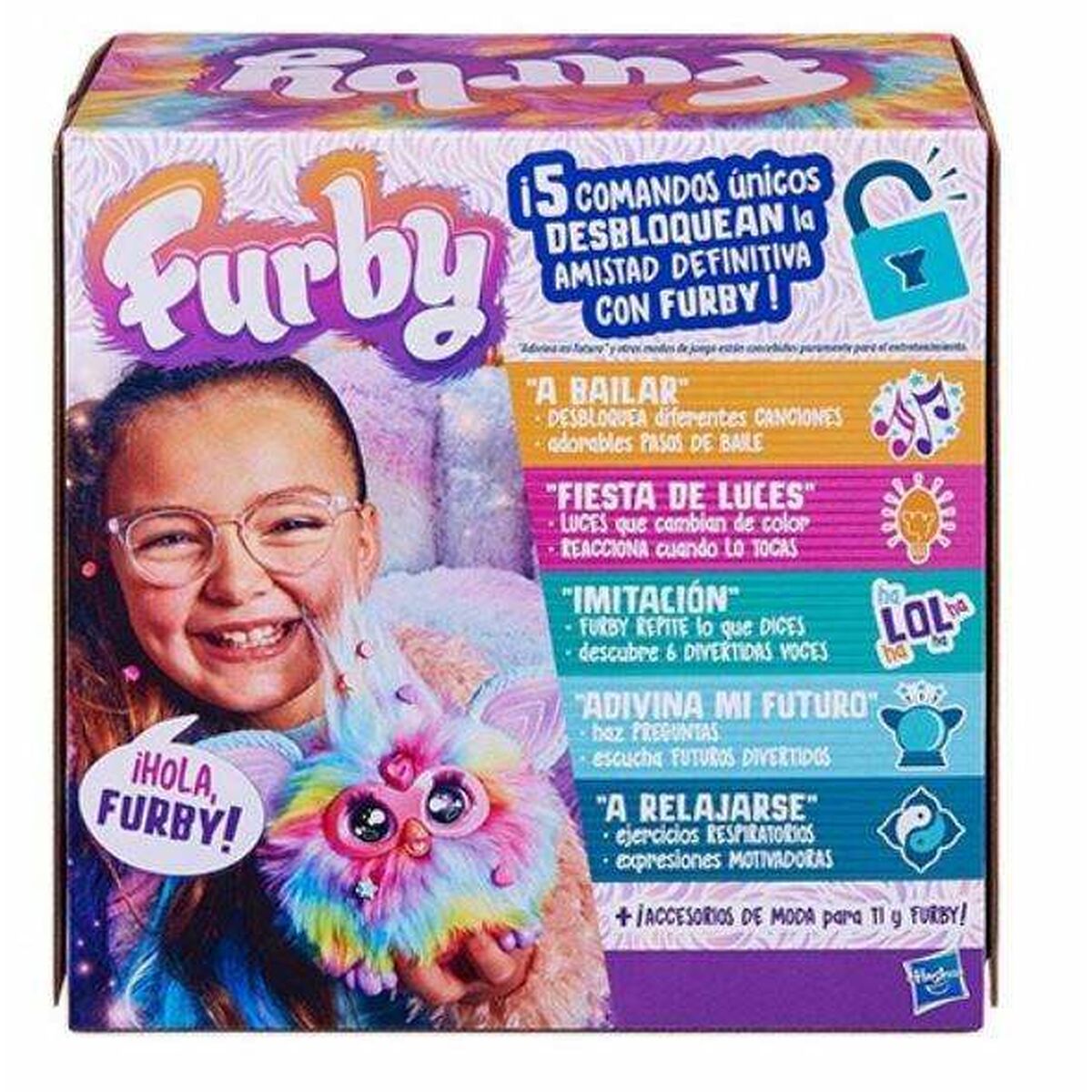 Chien interactif Furby Dj Rainbow
