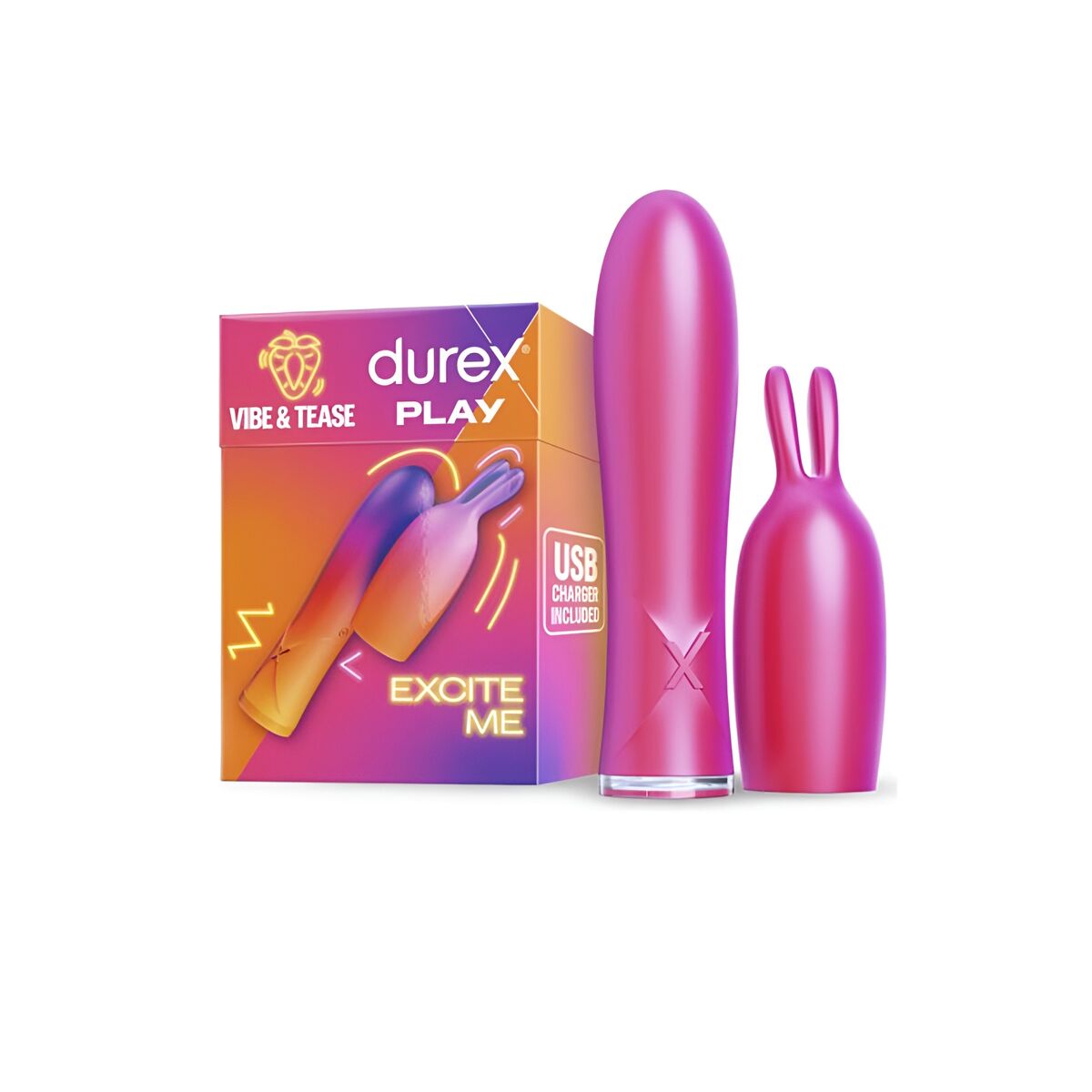 Vibrateur G-Spot Durex Rose