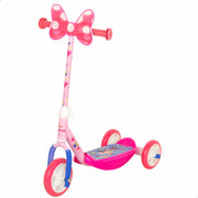 Trottinette Minnie Mouse Caoutchouc Métal Plastique Rose