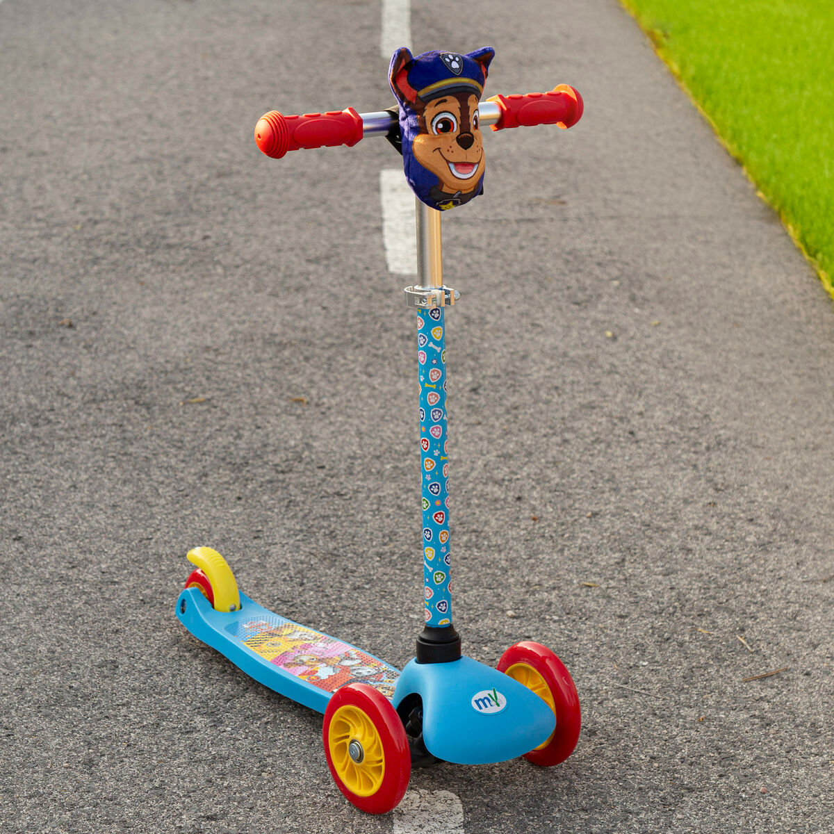 Trottinette The Paw Patrol Métal Plastique Bleu Multicouleur