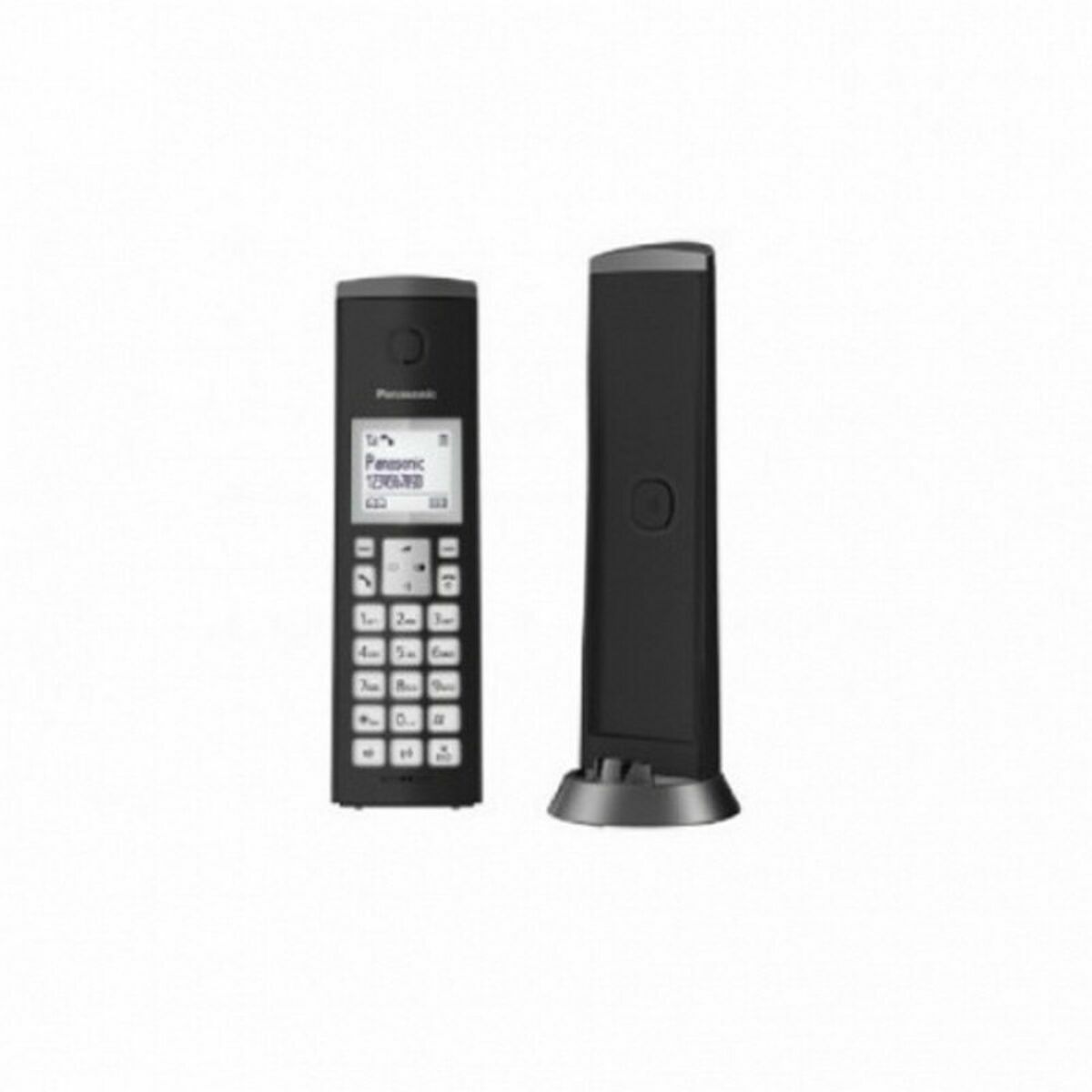 Téléphone Sans Fil Panasonic KX-TGK210SPB DECT Blanc Noir