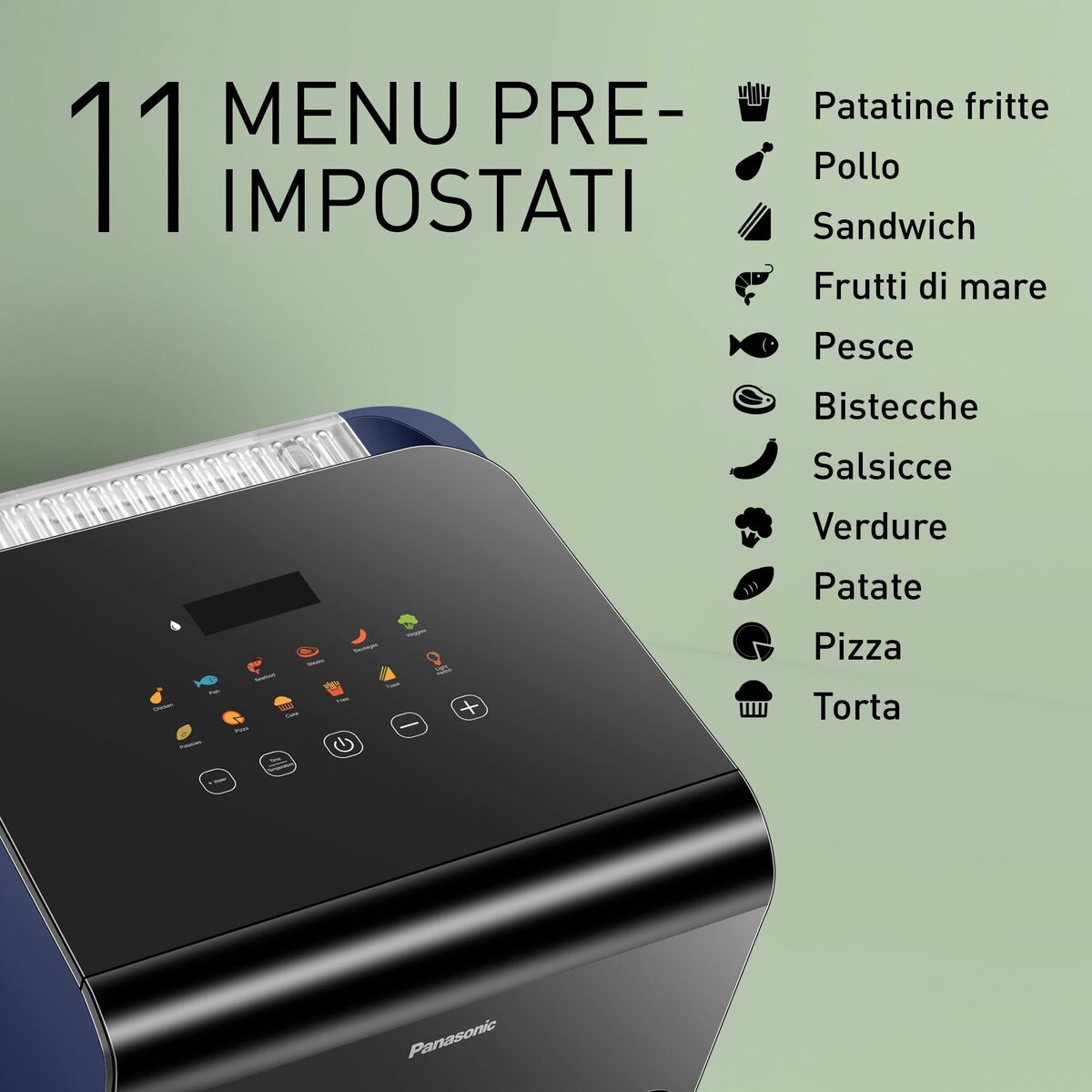 Friteuse à Air Panasonic NF-CC600AXE 1450 W 6 L