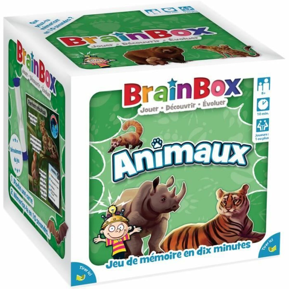 Jouet Educatif Asmodee BrainBox - Animales