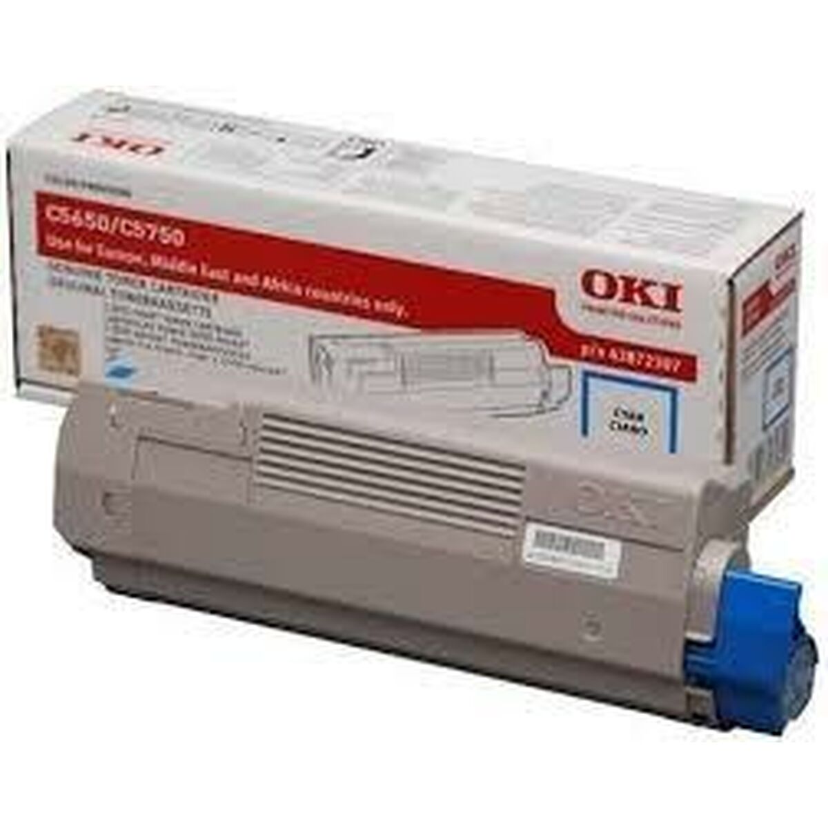 Toner OKI 43872307 Noir Cyan