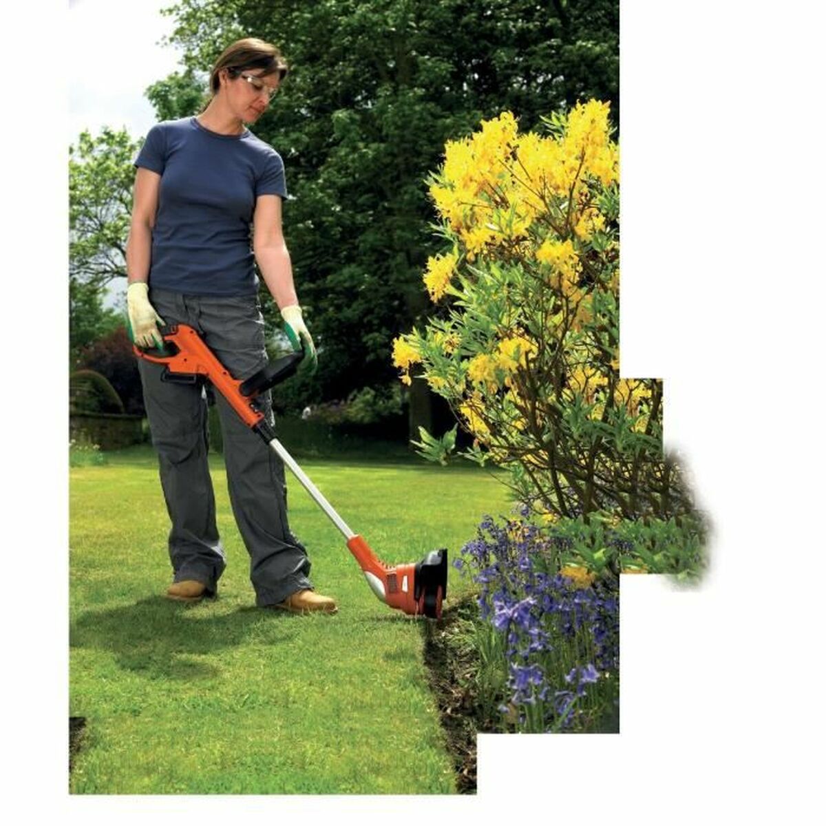 Taille-bordures Black & Decker GLC1823L20-QW 23 cm