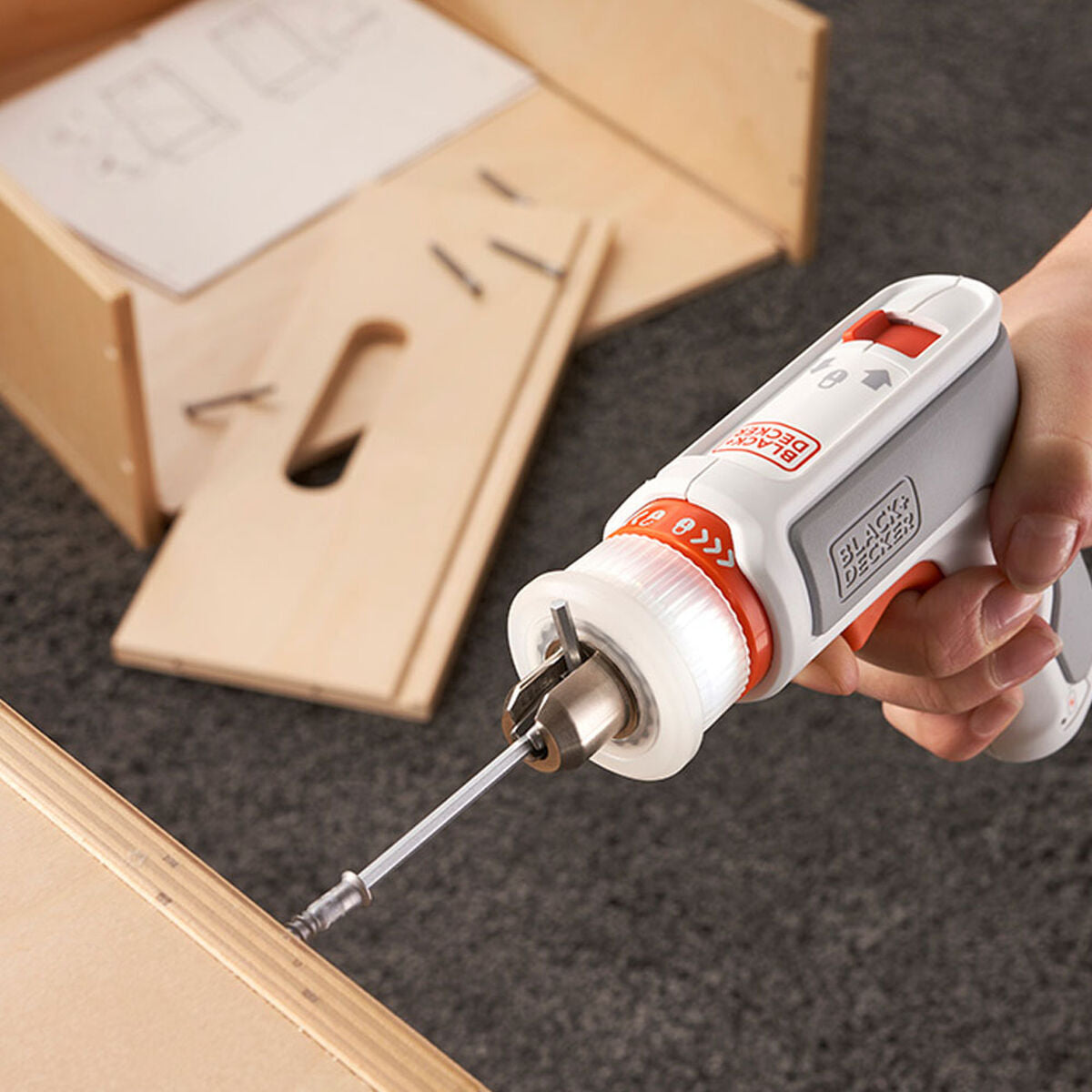 Tournevis électrique Black & Decker bcknvcrta01-qw 5 Nm