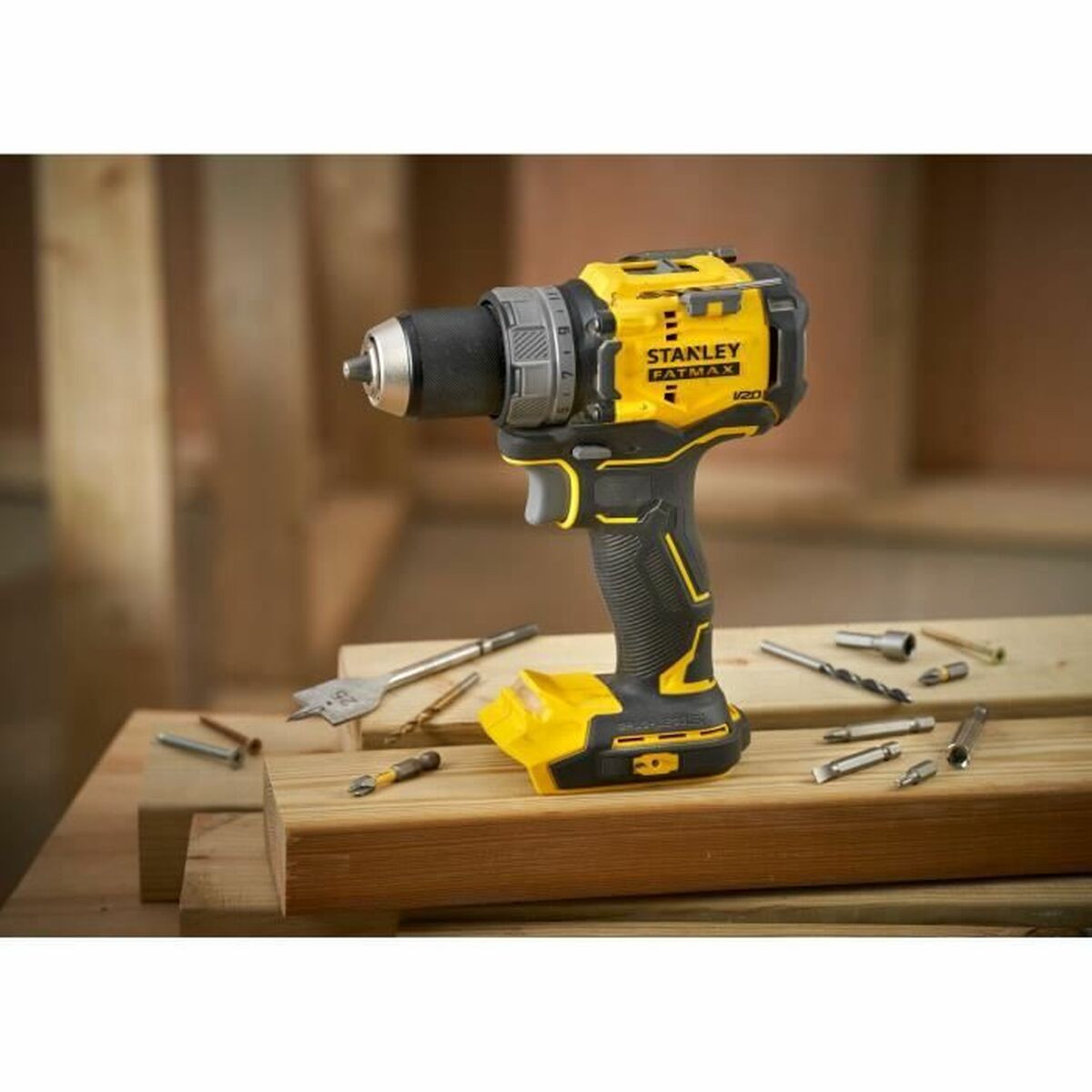 Perceuse visseuse Stanley SFMCD725D2K-QW 18V 60 Nm
