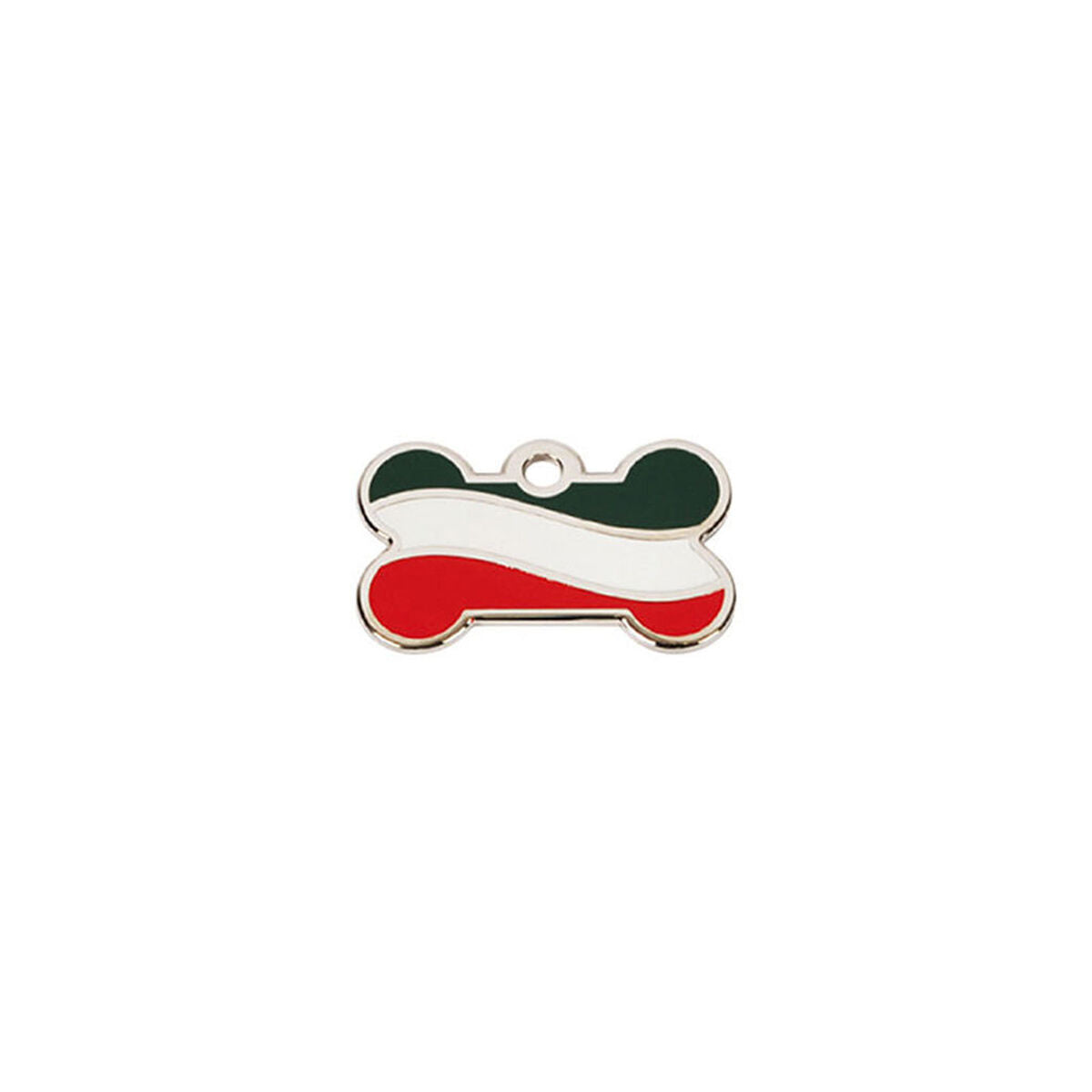 Plaque d'identification pour collier Imarc Citizen Italia Multicouleur Os Aluminium