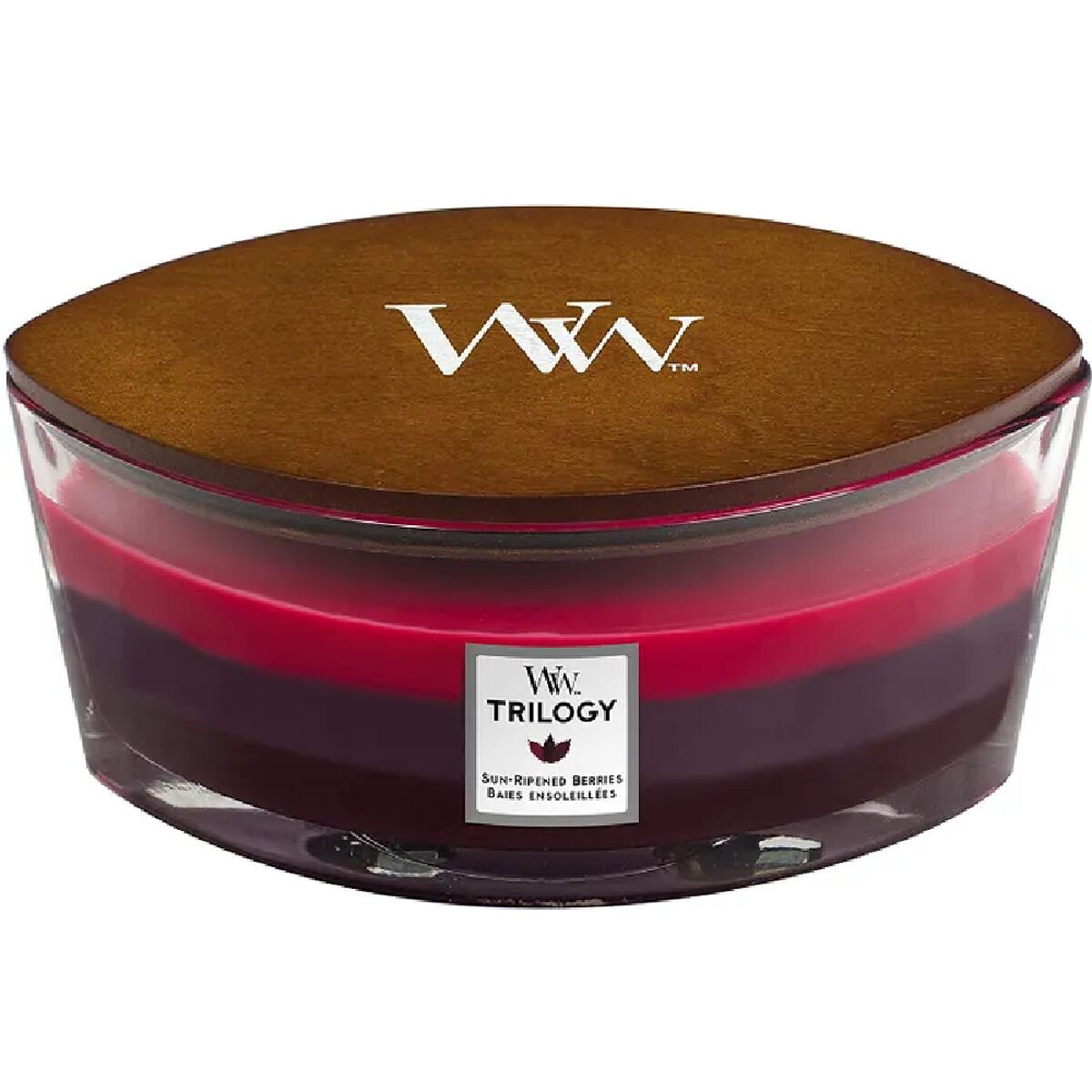 Bougie Parfumée Woodwick Trilogy Ellipse Candles