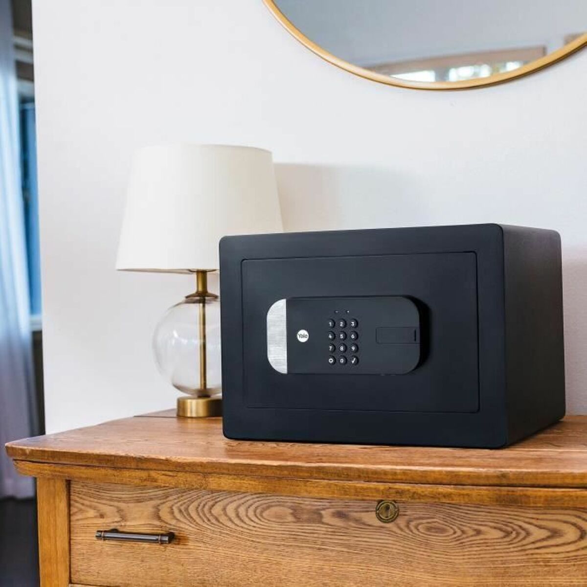 Coffre-fort avec Serrure Électronique Yale Noir