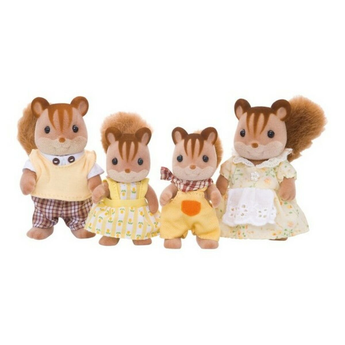 Ensemble de poupées   Sylvanian Families 4172 Family Ecureuil Roux