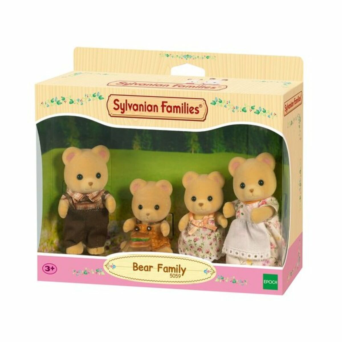 Ensemble de poupées Sylvanian Families Bear family