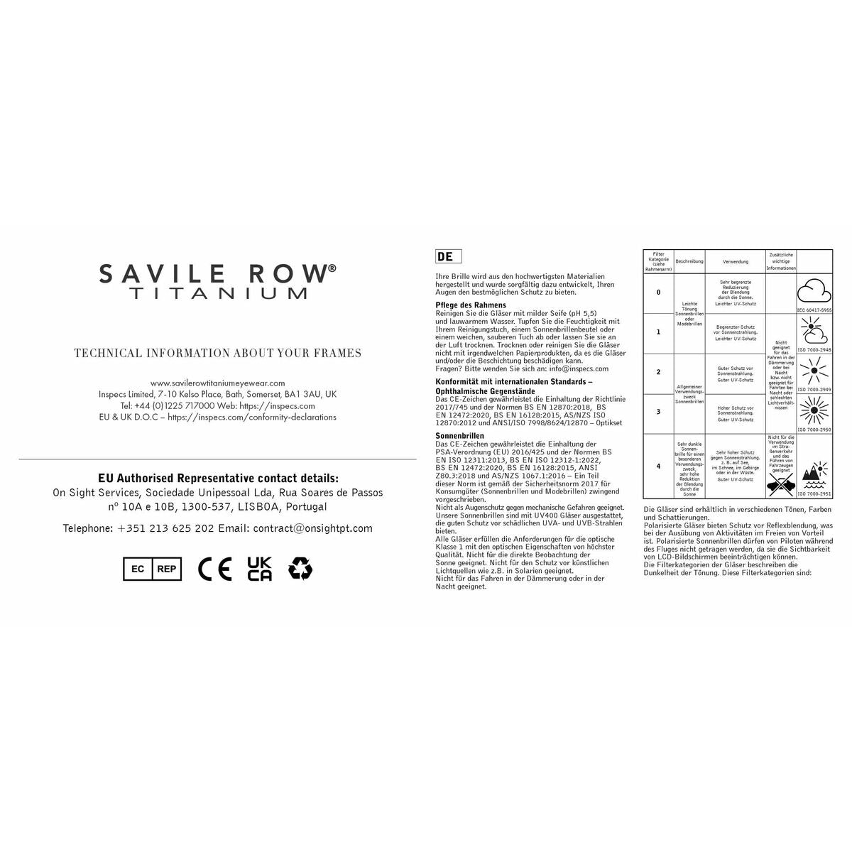 Monture de Lunettes Femme Savile Row SRO-029 47122