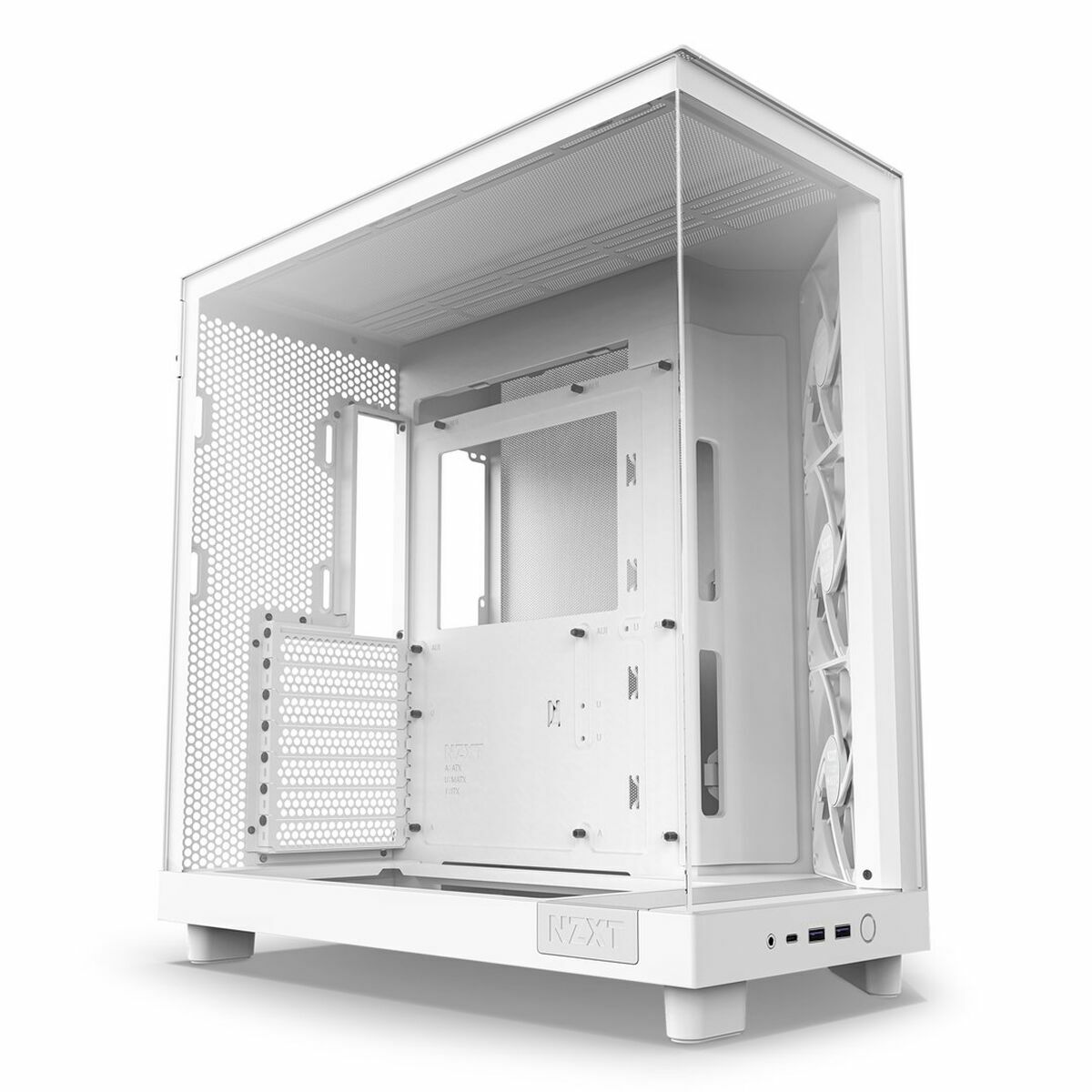 Boîtier ATX semi-tour NZXT CC-H61FW-01 Blanc