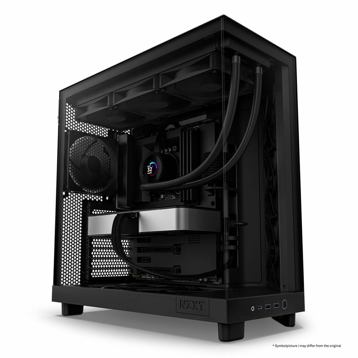 Boîtier ATX semi-tour NZXT CC-H61FB-01 Noir