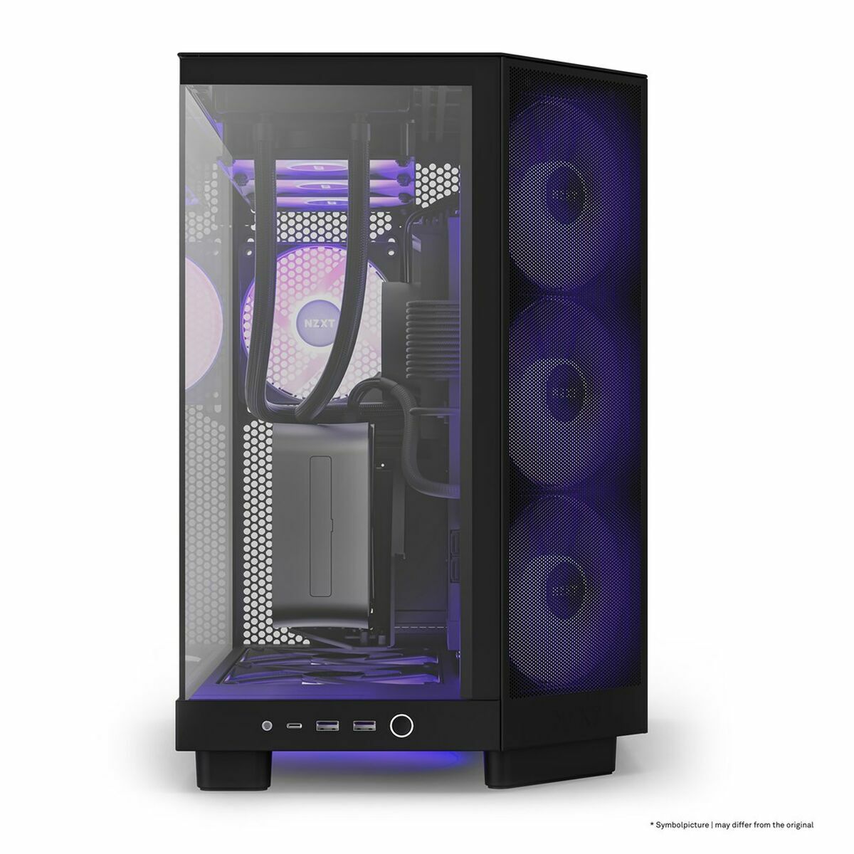 Boîtier ATX semi-tour NZXT CC-H61FB-R1 Noir