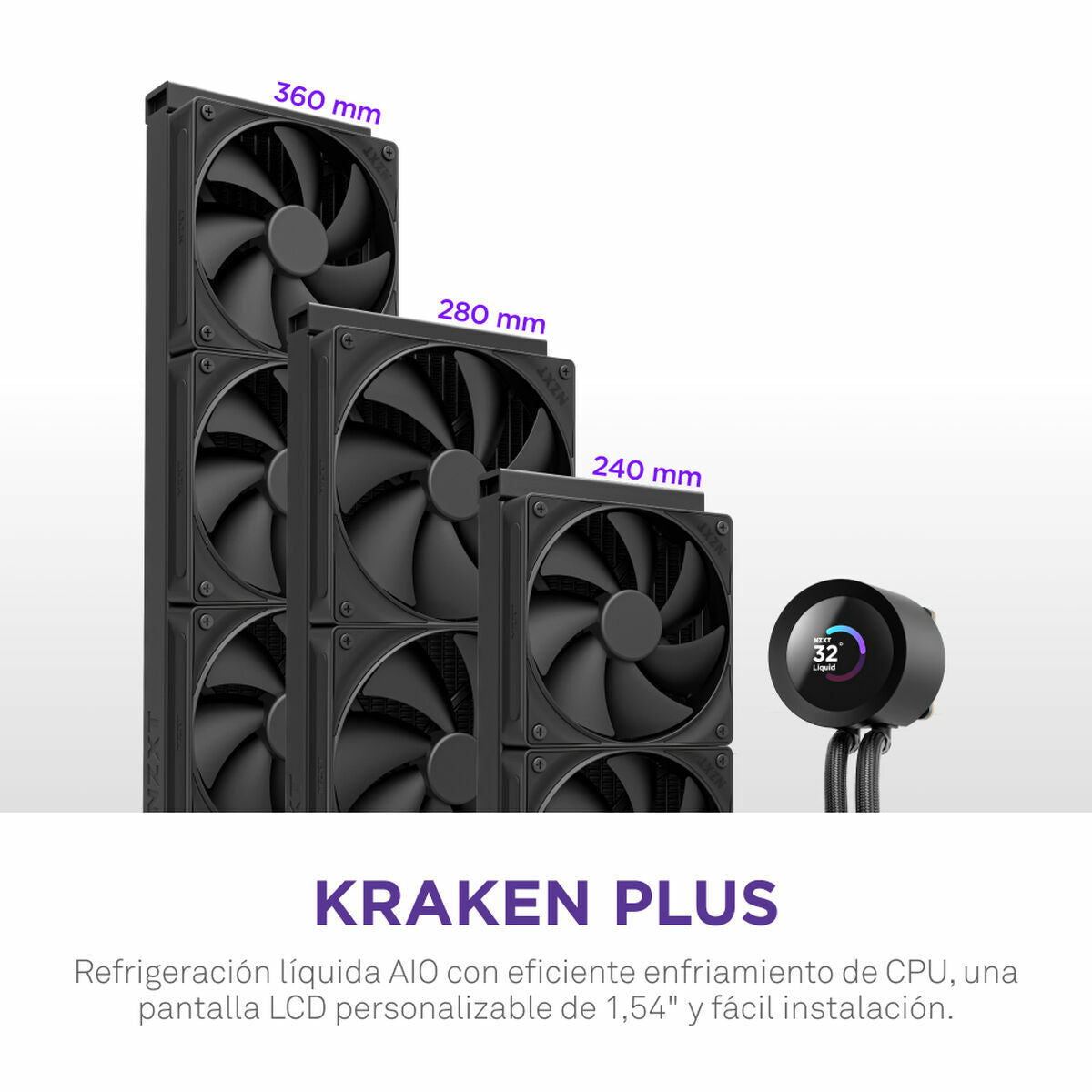 Kit de refroidissement liquide NZXT RL-KN360-B2