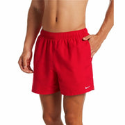 Maillot de bain homme Nike 5" Volley Short Rouge