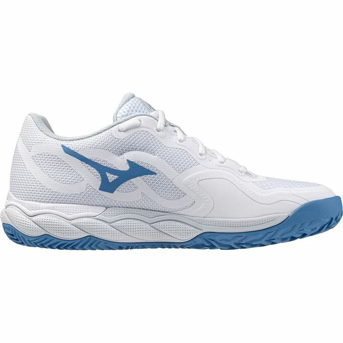 Chaussures de Tennis pour Femmes Mizuno Wave Enforce Court Cc Blanc