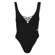 Maillot de bain femme Nike U-Back Noir
