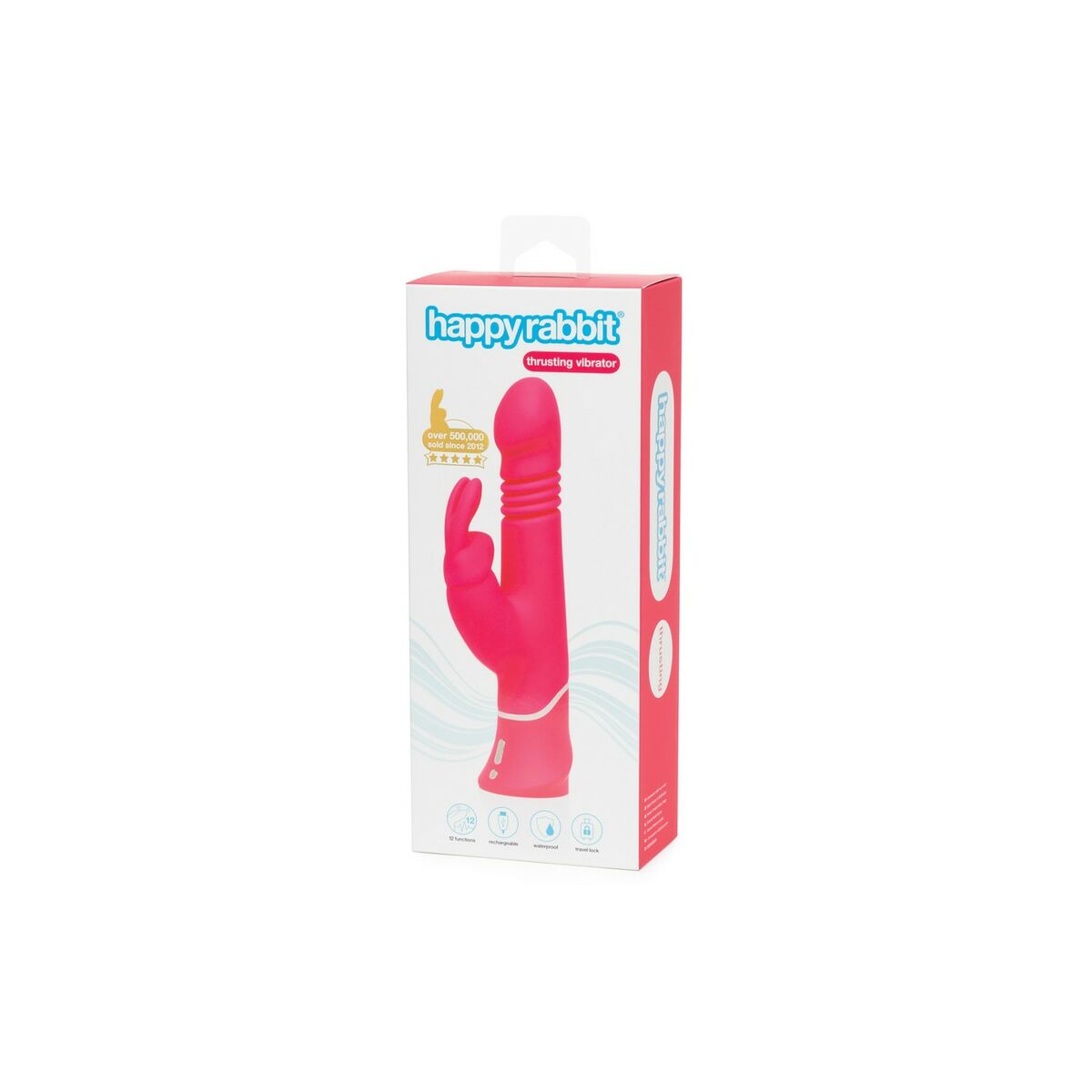 Vibromasseur Happy Rabbit 01260 Rose