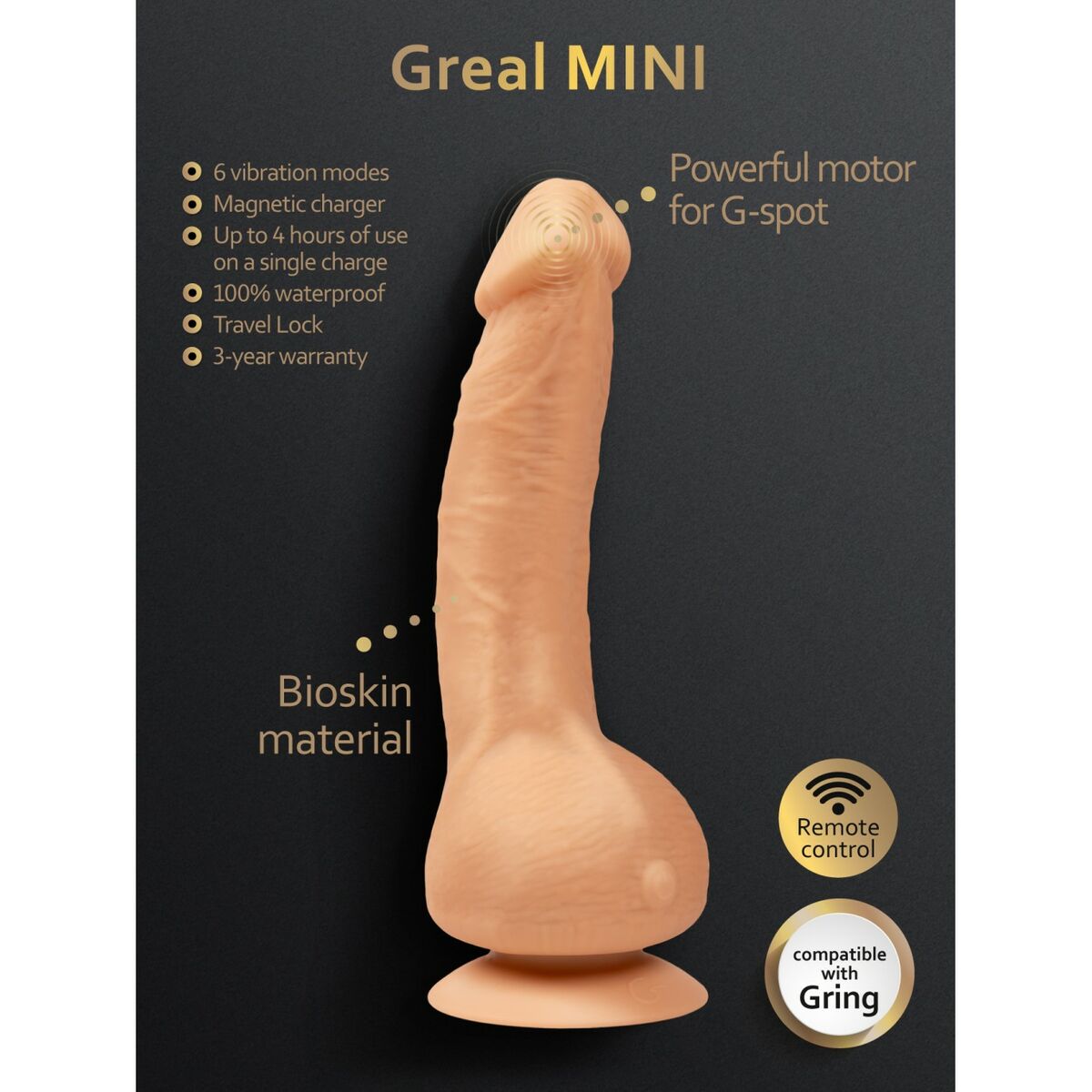 Gode Gvibe Greal Mini Naturel