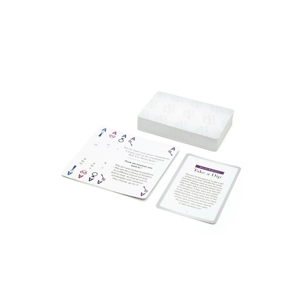 Jeu Érotique Fifty Shades of Grey Think Clean Thoughts