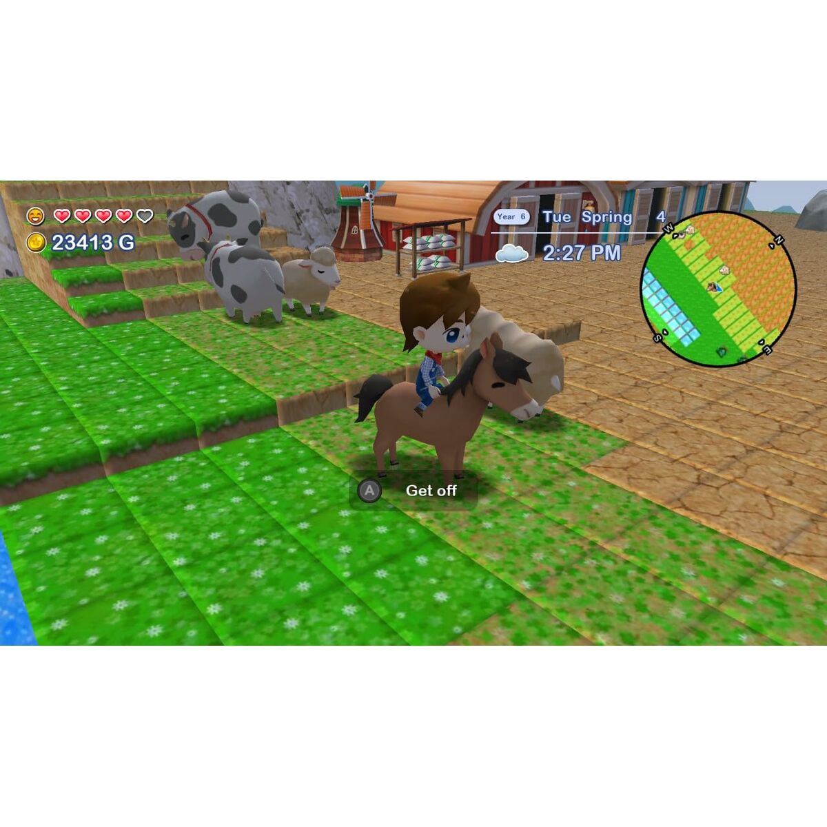 Jeu vidéo pour Switch Just For Games Harvest Moon The Lost Valley & Skytree Village