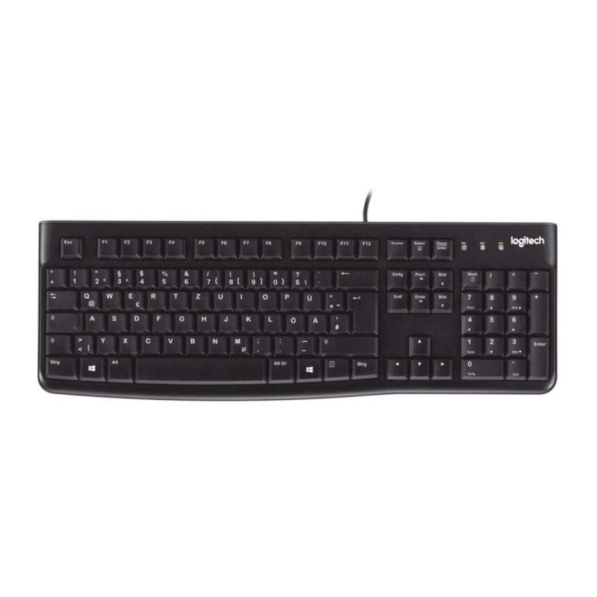 Clavier Logitech K120 Noir Espagnol Qwerty Espagnol