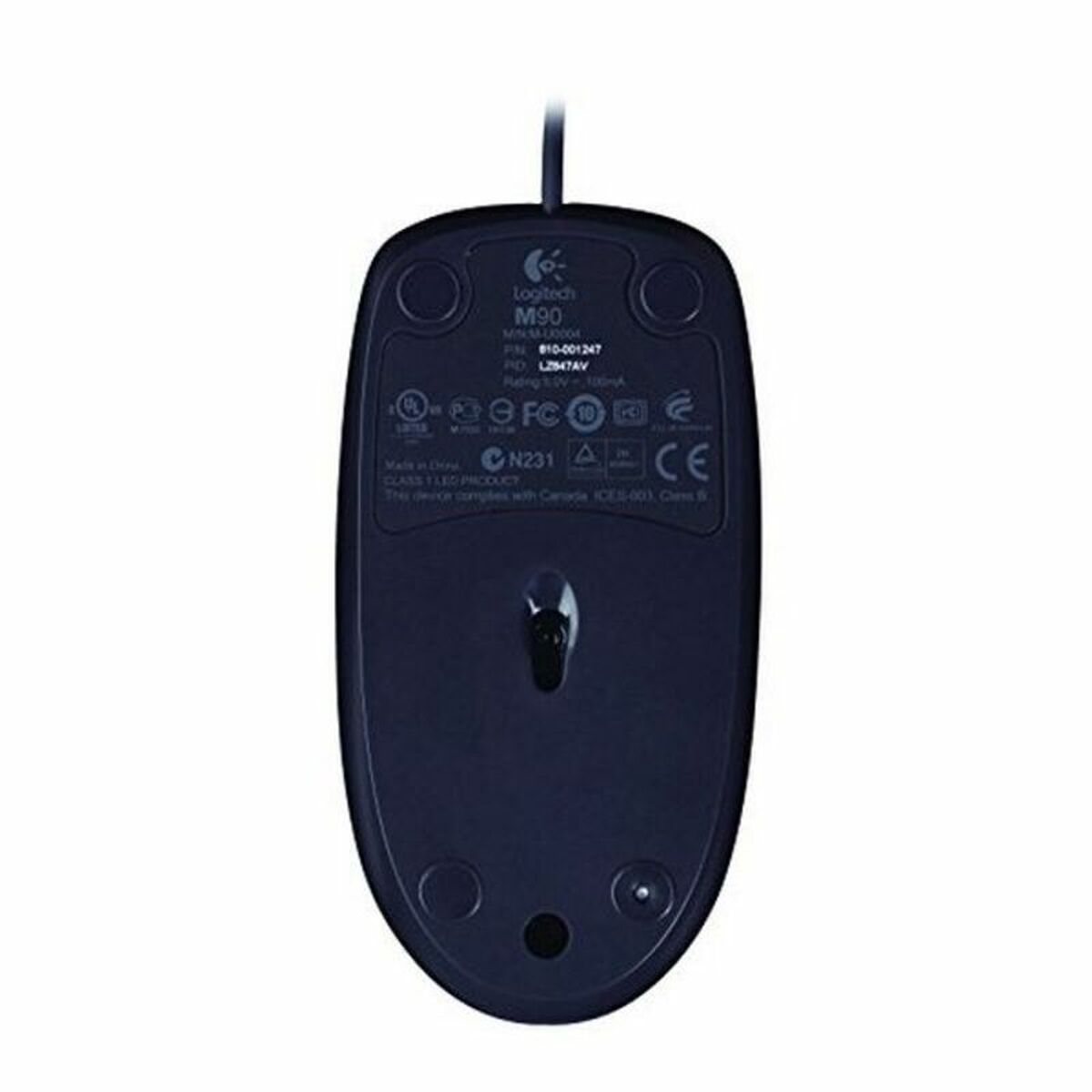 Souris Logitech LGT-M90 Gris 1000 dpi