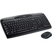 clavier et souris Logitech MK330 Noir Espagnol Qwerty