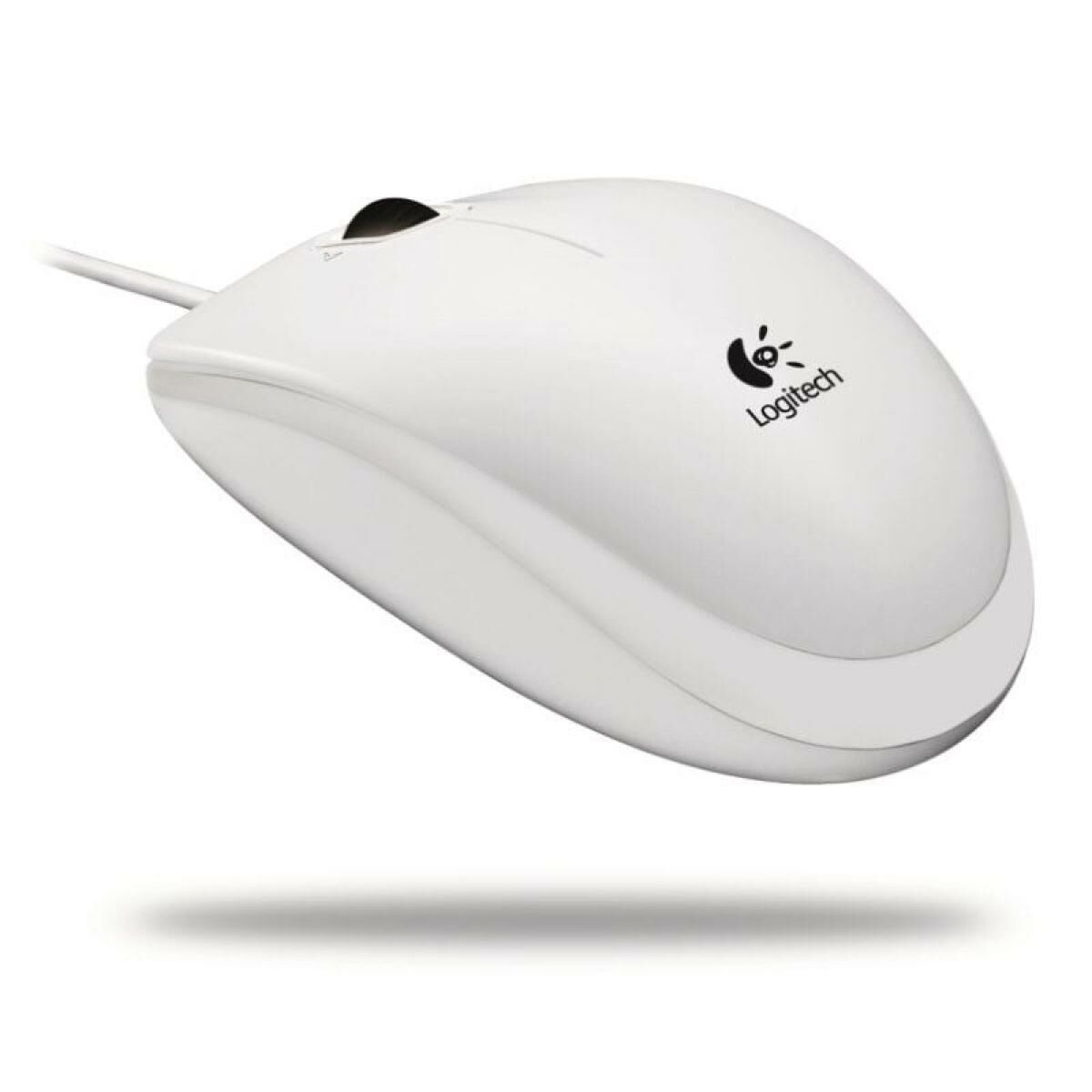 Souris Optique Logitech B100 Blanc 800 dpi (1 Unité)